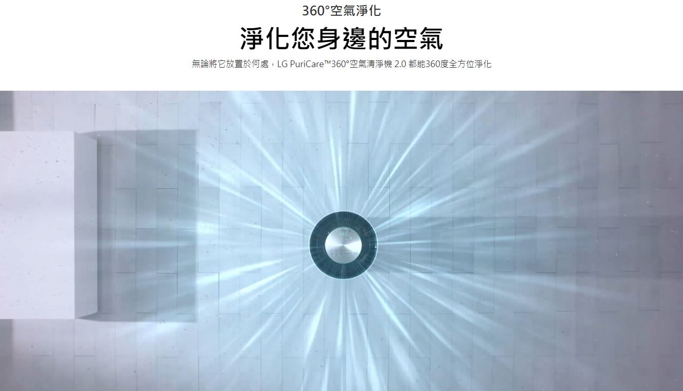 360°空氣淨化淨化您每一寸呼吸