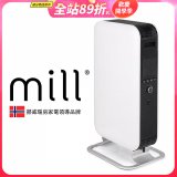 挪威 mill 葉片式電暖器 AB-H1500DN (適用空間6-8坪)