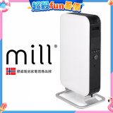 挪威 mill 葉片式電暖器 AB-H1500DN (適用空間6-8坪)