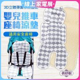蓓舒眠 3D立體人體工學透氣涼墊 推車/汽座兩用
