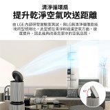 【母親節加碼送濾網】LG PuriCare™ 360°空氣清淨機 - 寵物功能增加版二代/建議適用30坪(雙層)(AS101DBY0)