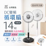 【中央牌】14吋DC內旋式遙控循環立扇 KDS-142SR