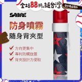 【美國沙豹】隨身背夾型 486防身噴劑 紅黑星