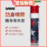 【美國沙豹】隨身背夾型 486防身噴劑 紅黑星