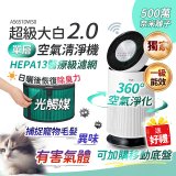 【加碼送濾網】486xLG 獨家 PuriCare™ 360°空氣清淨機 超級大白2.0 (單層寵物版) AS651DWS0