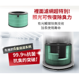 【加1元送底座】486xLG 獨家 PuriCare™ 360°空氣清淨機 超級大白2.0 (單層寵物版) AS651DWS0