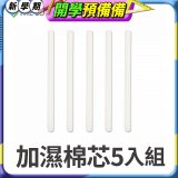 韓國THE LOEL 七彩夜燈斜角加濕器專用-棉芯5入組