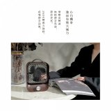 【KINYO】木紋質感靜音風扇(可無段式調風)