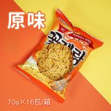 【韓味不二】Binggrae 螃蟹餅乾  (原味/火辣炒碼) 超值箱購_70g*16包/箱(2023/09到期)