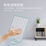 【KINYO】雙按鍵伸縮摺疊電蚊拍 (CM-3390)