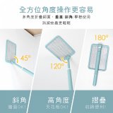 【KINYO】雙按鍵伸縮摺疊電蚊拍 (CM-3390)