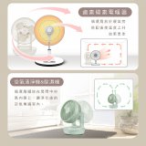  【KINYO】美型3D智能溫控9吋循環扇(CCF-8770)