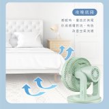  【KINYO】美型3D智能溫控9吋循環扇(CCF-8770)
