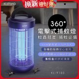 【KINYO】18W電擊式捕蚊燈 (KL-9183)