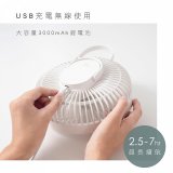 【KINYO】無線遙控LED吊扇 7吋 (UF-7065)