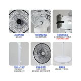 勳風14吋USB充電式節能DC風扇｜循環扇(BHF-T0024)