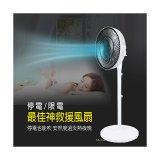 勳風14吋USB充電式節能DC風扇｜循環扇(BHF-T0024)