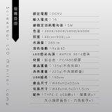 【KINYO】防眩光螢幕掛燈46cm (PCED-855)