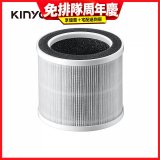 【KINYO】真無線清淨機HEPA濾網(AO600-2)