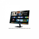 【SAMSUNG 三星】M5｜27吋(黑色)HDR淨藍光智慧聯網螢幕 (S27BM500EC)-6期