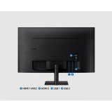 【SAMSUNG 三星】M5｜27吋(黑色)HDR淨藍光智慧聯網螢幕 (S27BM500EC)-6期