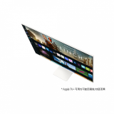 486獨家好禮送【SAMSUNG 三星】M8｜32吋(象牙白) 4K HDR淨藍光智慧聯網超薄繽紛新色螢幕(S32BM801UC)-12期分期