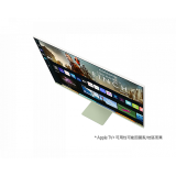 486獨家好禮送【SAMSUNG 三星】M8｜32吋(湖水綠) 4K HDR淨藍光智慧聯網超薄繽紛新色螢幕(S32BM80GUC)-12期分期