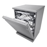 【登錄送微波爐+3000元】LG 14人份 QuadWash™ Steam 蒸氣洗碗機－消光銀 (DFB335HS)