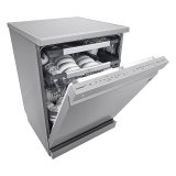 【登錄送微波爐+3000元】LG 14人份 QuadWash™ Steam 蒸氣洗碗機－消光銀 (DFB335HS)
