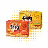 【韓味不二】Binggrae迷你螃蟹餅乾(原味/起司漢堡)可選_ 40g*20包/箱購_2023/5月到期