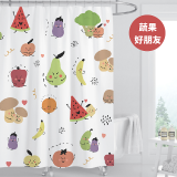 【窩在家All In Home】文創浴簾-童趣系列-180*180cm（6款可選）