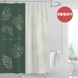 【窩在家All In Home】文創浴簾-北歐系列-180*180cm（4款可選）