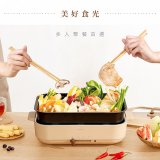 【KINYO】4L多功能料理鍋/電火鍋/電燉鍋 (火鍋/烤盤兩用 BP-094)