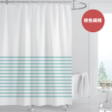 【窩在家All In Home】文創浴簾-經典系列-180*180cm（6款可選）