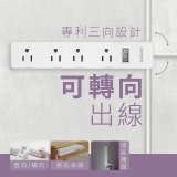 【KINYO】1開8三向出線3P延長線 (NSD-318)
