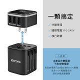 【KINYO】多合一旅行萬國轉接頭 (MPP3456-1 / MPP-2345-1)