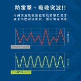【KINYO】4開3插PD+USB延長線 (GIPD-343)