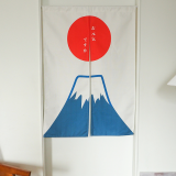 【窩在家All In Home】日式元氣富士山門簾(85x120cm)