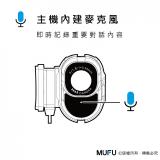 MUFU 機車行車記錄器 V20S二頭機【贈64GB記憶卡+收納盒】
