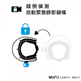 MUFU 機車行車記錄器 V20S二頭機【贈64GB記憶卡+收納盒】