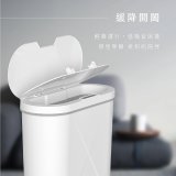 【KINYO】智慧香氛感應垃圾桶15L (EGC-1255)