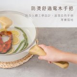 【KINYO】陶瓷不沾鍋系列 附強化玻璃鍋蓋 白色 (牛奶鍋、炒鍋)