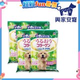 興家安寵 中/大型犬用膠原蛋白寵物潔潤擦澡濕巾4包入