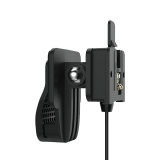 MUFU V30P安全帽背夾支架含耳機