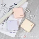 【KINYO】5000mAh 小方塊雙線夾心隨手充 (KPB-2302)