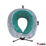CROWN 雙色記憶棉頸枕C-5213