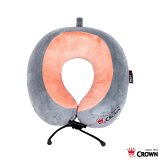 CROWN 雙色記憶棉頸枕C-5213