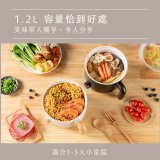 【KINYO】日系質感 多功能陶瓷蒸煮美食鍋 (FP-0965)