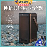 【YOULISN優力神】便攜K歌藍牙音響 S12 雙麥克風組