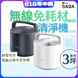 德國SABA 無線免耗材清淨機 SA-HX06U